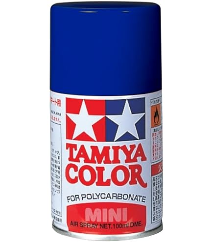 Amazon.com: Tamiya Polycarbonate PS-59 Dark Metallic Blue Spray
